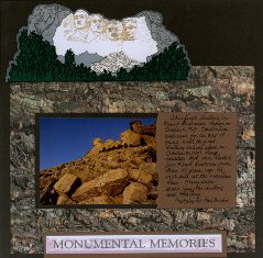 Mount Rushmore Scrapbook Layouts & Ideas