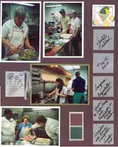 Scrapbook Recipe Layout